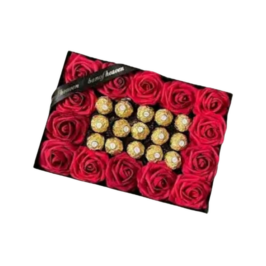 Chocolate & Roses Gift Box